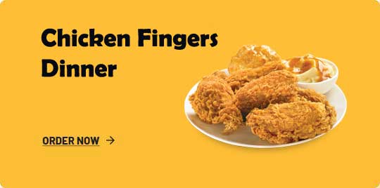 Chicken Fingers Dinner